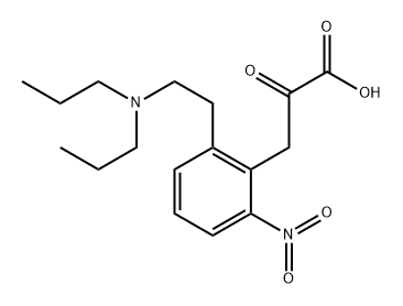 2-[2-(Dipropylamino)ethyl]-6-nitro-α-oxobenzenepropanoic Acid