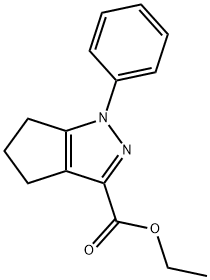 ethyl 1-phenyl-1H,4H,5H,6H-cyclopenta[c]pyrazole-3-ca rboxylate