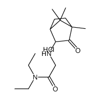 N,N-Diethyl-2-((2-oxo-3-bornyl)amino)acetamide hydrochloride