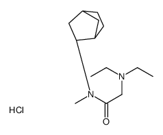 2-(Diethylamino)-N-methyl-N-(2-norbornanyl)acetamide hydrochloride