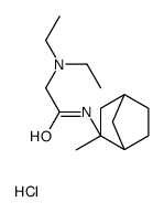 2-(diethylamino)-N-[(1S,3S,4R)-3-methyl-3-bicyclo[2.2.1]heptanyl]acetamide,hydrochloride