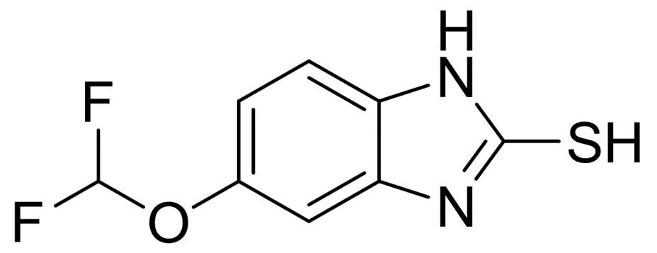 5-二氟甲氧基2-巯基-1-氢-苯并咪唑
