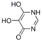 4(1H)-Pyrimidinone, 5,6-dihydroxy- (9CI)