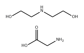 Glycine, N-[(hydrotreated C9-20 petroleum alkyl)sulfonyl] derivs., compds. with diethanolamine (1:1)