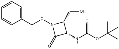 Carbamic acid, N-[(2S,3S)-2-(hydroxymethyl)-4-oxo-1-(phenylmethoxy)-3-azetidinyl]-, 1,1-dimethylethyl ester