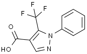 1-phenyl-5-(trifluoromethyl)-4-pyrazolecarboxylic acid