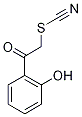 2-Hydroxyphenacyl thiocyanate, 2'-Hydroxy-2-thiocyanatoacetophenone, 2-(Thiocyanatoacetyl)phenol