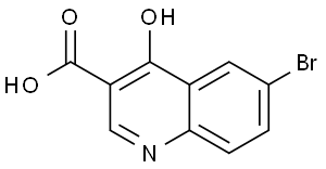 6-Bromo-4-oxo-1,4-dihydro-3-quinolinecarboxylic acid