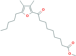 9-(3,4-Dimethyl-5-pentylfuran-2-yl)-9-oxononanoic Acid Methyl Ester