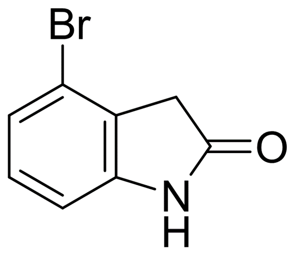 2H-吲哚-2-酮, 4-溴-1,3-二氢-