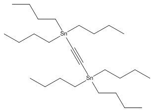 双(三-n-丁基甲锡烷基)乙炔