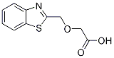 Acetic acid, (2-benzothiazolylmethoxy)- (6CI)
