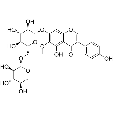 Tectorigenin 7-o-xylosylglucoside