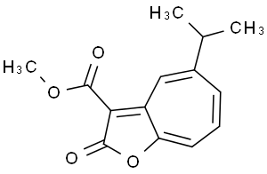 5-Isopropyl-3-(Methoxycarbonyl)-2H-Cyclohepta[b]Furan-2-One