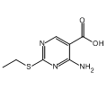 4-Amino-5-carboxy-2-ethylmercaptopyrimidine