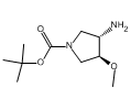 (3R,4R)-rel-3-Amino-4-methoxy-1-pyrrolidinecarboxylic Acid 1,1-Dimethylethyl Ester