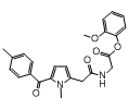 N-[2-[1-Methyl-5-(4-Methylbenzoyl)-1H-pyrrol-2-yl]acetyl]glycine 2-Methoxyphenyl Ester