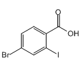Benzoic acid, 4-bromo-2-iodo-