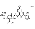 (6R,7R)-7-{[(2R)-2-(4-hydroxyphenyl)-2-{[(6-methyl-4-oxo-1,4-dihydropyridin-3-yl)carbonyl]amino}acetyl]amino}-3-{[(1-methyl-1H-tetrazol-5-yl)sulfanyl]methyl}-8-oxo-5-thia-1-azabicyclo[4.2.0]oct-2-ene-2-carboxylic acid