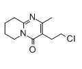 3-(2-chloroethyl)-6,7,8,9-tetrahydro-2-methyl-4h-pyrido-(1,2-a) pyrimidin-4-one