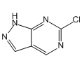 6-chloro-1(2)H-pyrazolo[3,4-d]pyrimidine