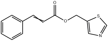 (1,3-thiazol-5-yl)methyl (2E)-3-phenylprop-2-enoate