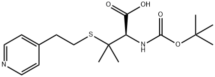 Valine, N-[(1,1-dimethylethoxy)carbonyl]-3-[[2-(4-pyridinyl)ethyl]thio]-