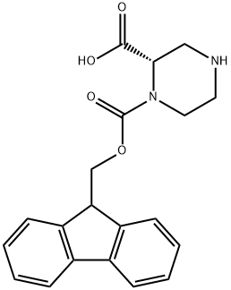 (2S)-1-{[(9H-fluoren-9-yl)methoxy]carbonyl}piperazine-2-carboxylic acid