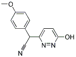 2-(6-HYDROXY-3-PYRIDAZINYL)-2-(4-METHOXYPHENYL)ACETONITRILE