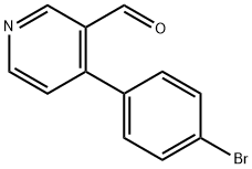 4-(4-BROMOPHENYL)PYRIDINE-3-CARBOXALDEHYDE