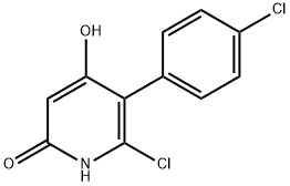 6-CHLORO-5-(4-CHLOROPHENYL)-2,4-PYRIDINEDIOL