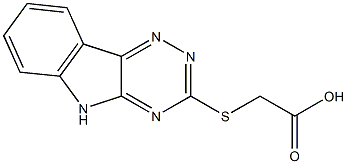 (2H-[1,2,4]TRIAZINO[5,6-B]INDOL-3-YLSULFANYL)-ACETIC ACID
