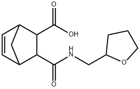 Bicyclo[2.2.1]hept-5-ene-2-carboxylic acid, 3-[[[(tetrahydro-2-furanyl)methyl]amino]carbonyl]-