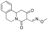 2,4-DIOXO-1,3,4,6,7,11B-HEXAHYDRO-2H-PYRIDO[2,1-A]ISOQUINOLINE-3-CARBALDEHYDE O-METHYLOXIME