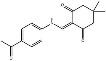 1,3-Cyclohexanedione, 2-[[(4-acetylphenyl)amino]methylene]-5,5-dimethyl-