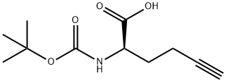 (R)-2-(BOC-氨基)-5-己炔酸