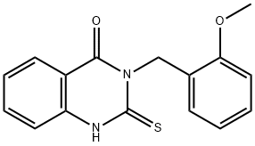 3-[(2-甲氧基苯基)甲基]-2-硫烷基-3,4-二氢喹唑啉-4-酮