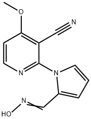 2-(2-[(HYDROXYIMINO)METHYL]-1H-PYRROL-1-YL)-4-METHOXYNICOTINONITRILE