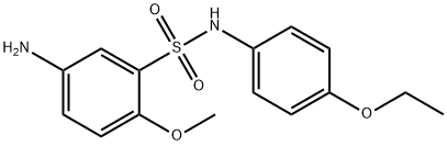 5-氨基-N-(4-乙氧基苯基)-2-甲氧基苯-1-磺酰胺