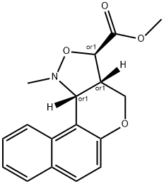 METHYL 1-METHYL-1,3A,4,11C-TETRAHYDRO-3H-BENZO[5,6]CHROMENO[4,3-C]ISOXAZOLE-3-CARBOXYLATE
