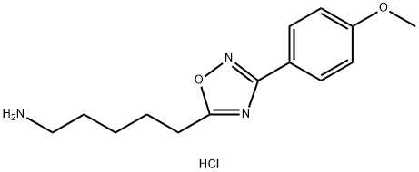 5-[3-(4-METHOXYPHENYL)-1,2,4-OXADIAZOL-5-YL]PENTAN-1-AMINE HYDROCHLORIDE