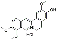 Dibenzo[a,g]quinolizinium, 5,6-dihydro-3-hydroxy-2,9,10-trimethoxy-, chloride