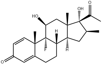 Pregna-1,4-diene-3,20-dione, 9-fluoro-11,17-dihydroxy-16-methyl-, (11β,16α)-
