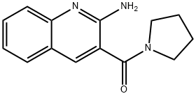 (2-amino-3-quinolyl)-1-pyrrolidinylmethanone