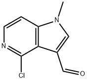 4-氯-1-甲基-1H-吡咯并[3,2-C]吡啶-3-羧醛