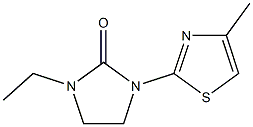 1-ethyl-3-(4-methylthiazol-2-yl)imidazolidin-2-one
