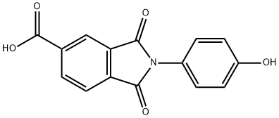 2-(4-HYDROXYPHENYL)-1,3-DIOXO-2,3-DIHYDRO-1H-ISOINDOLE-5-CARBOXYLIC ACID