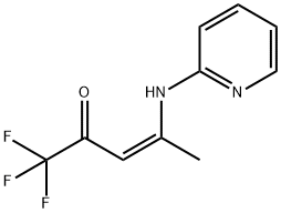 3-Penten-2-one, 1,1,1-trifluoro-4-(2-pyridinylamino)-, (3Z)-