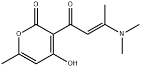 2H-Pyran-2-one, 3-[3-(dimethylamino)-1-oxo-2-butenyl]-4-hydroxy-6-methyl-, (E)- (9CI)