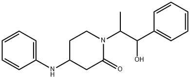 1-(2-羟基-1-甲基-苯乙基)-4-苯氨基-哌啶-2-酮